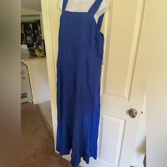 Vince Camuto Square Neck Sleeveless Shift Maxi Dress NWOT - Picture 4 of 6